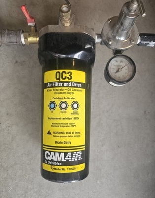 #ad #ad DeVilbiss CamAir QC3 Ait Filter And Dryer $300.00