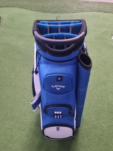2025 Callaway FORRESTER Cart Bag 14 Hole Top Full Length Dividers Putter Well - Picture 3 of 6