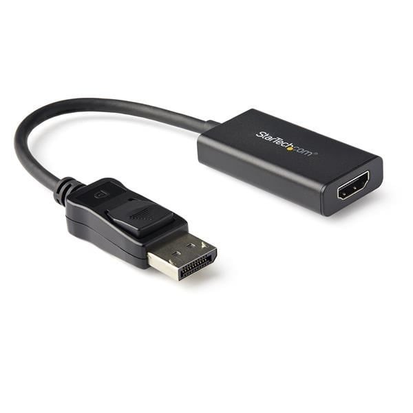 StarTech.com DisplayPort to HDMI Adapter - 4K 60Hz HDR10 Active DisplayPort 1.4