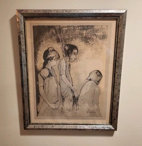 他の方発送×JEAN JANSEM【カフェシアターの一幕】lithograph Jean Jansem | eBay
