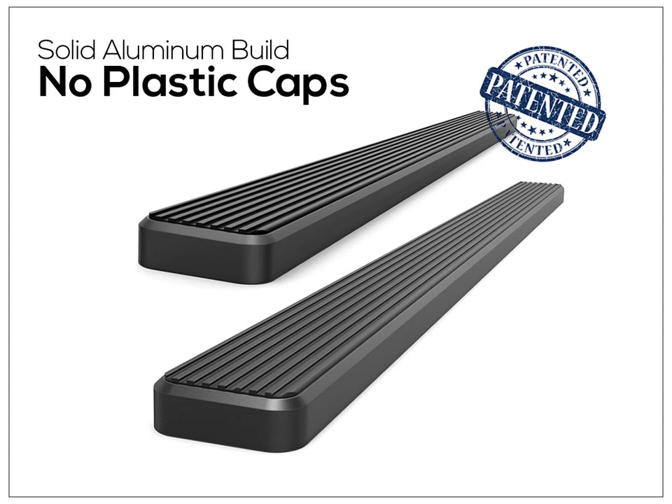 SUPERADAS estriberas 4" negro mate ajuste 03-08 Nissan Murano Foto 4 de 4