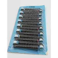 Firik 16 Pack Replacement Brush Heads for Oral B Electric Toothbrush Black NEW