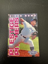 (B) HIDEO NOMO 1996 KENNER STARTING LINEUP CARD (WHITE) - LOS ANGELES DODGERS