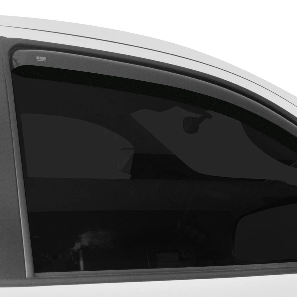 For Toyota Tundra 07-21 Window Visors In-Channel SlimLine Dark Smoke Front & Foto 2 de 4