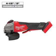 Milwaukee 2888-20 M18 FUEL 4-1/2"/5 Variable Speed Braking Grinder Paddle Switch