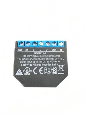 Shelly 1L Intelligentes WLAN-Relais ohne N, 4,1 A, Hausautomation