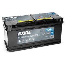 Exide EA1000 Premium Carbon Boost 12V 100Ah 900A Autobatterie inkl. 7,50 € Pfand