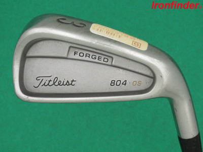 Titleist 804 OS Forged Single 3 Iron Graphite 3980 Stiff Shaft