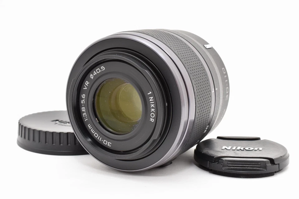 Objectif pour appareil photo Nikon 1 Nikkor 30-110 mm f3,8-5,6 noir directeme... - Photo 1/4