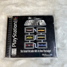 Williams Arcade's Greatest Hits PS1 PlayStation 1 Complete