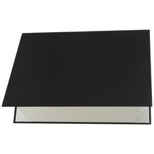 Horizontal Graduation Certificate Holder in Black Sturdy Paper Diploma Protector