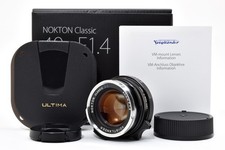  A Unused w/HAKUBA Filter in Box Voigtlander NOKTON Classic 40mm F1.4 SC VM JPN