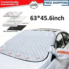 Car Windshield Cover Protector Winter Snow Ice Rain Dust Frost Guard Sun Shade