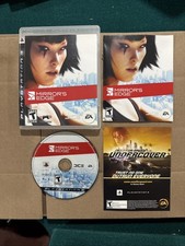 Mirror's Edge (Sony PlayStation 3, 2008) CIB, Manual, Mint Disc!