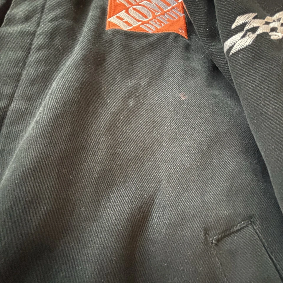 Chaqueta De Colección NASCAR Tony Stewart Talla L 2002 Winston Cup Champion Home Depot Foto 4 de 4