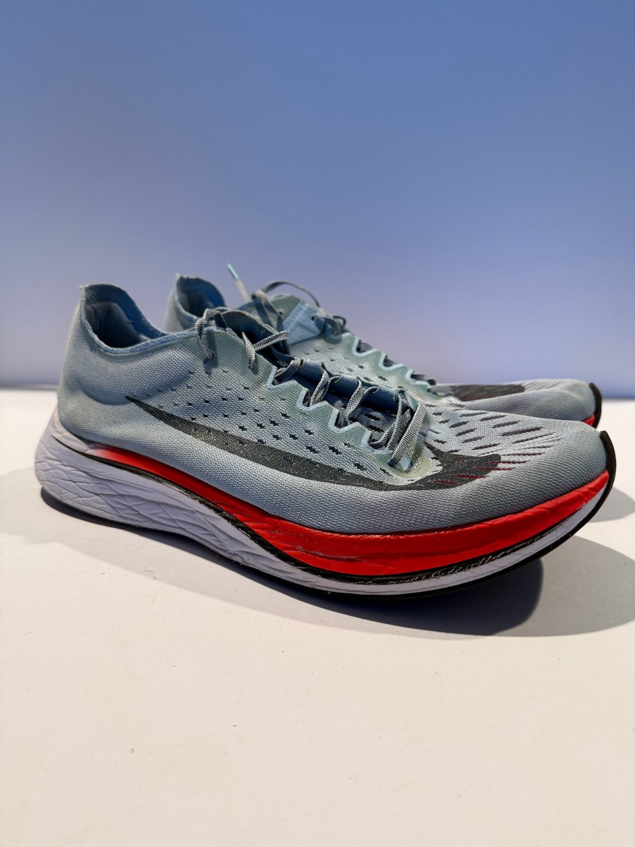 OG Nike Zoom Vaporfly 4% Men's Size 13 Running Shoe Ice Blue White