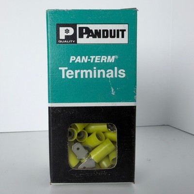 Panduit DNF10-250M-L Male Disconnect 12 10 AWG Nylon Insulated Qty 50