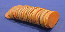 1920s Collins Co Leather Washer Disks for Knife Machete or Sword Grips