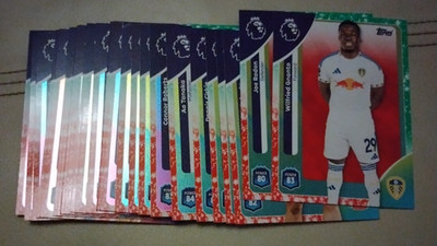 Topps Premier League Festive Parallel Wolves Leeds Sunderland Burnley 2026