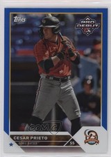 2023 Topps Pro Debut Blue Foil 35/150 Cesar Prieto #PD-16 1u6