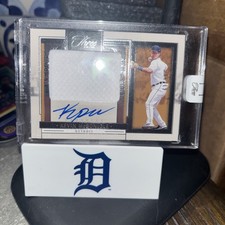 2024 Panini Three and Two Prospect Jersey On Card Auto Kevin McGonigle /99 DET