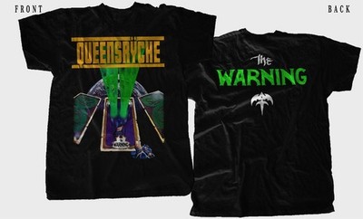 QUEENSRYCHE- The Warning double sided black short sleeve t-shirt QT4125