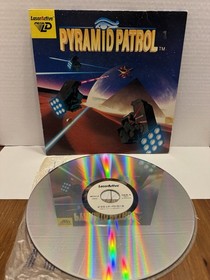 Pyramid Patrol 1993 Pioneer LaserActive Mega-LD Laserdisc JP Complete with Obi
