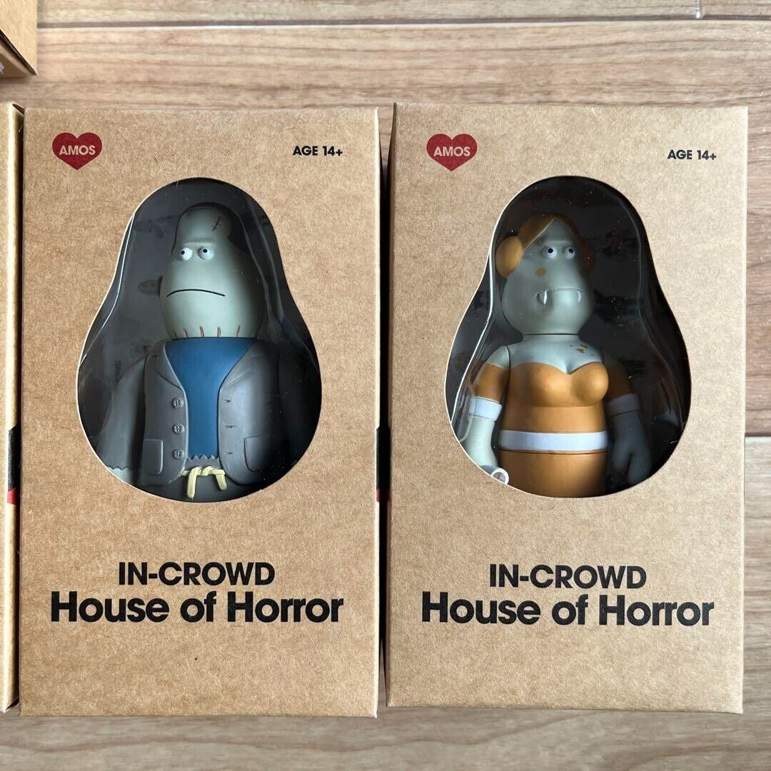AMOS TOY House of Horror Set Vinyl Toy Figure SILAS JAMES AMOS TOY House of Horror Set Vinyl Toy Figure SILAS JAMES