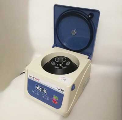 L400 4000r/min Automatic Desktop Lab Low-speed Balance Centrifuge 6x15ml 220V