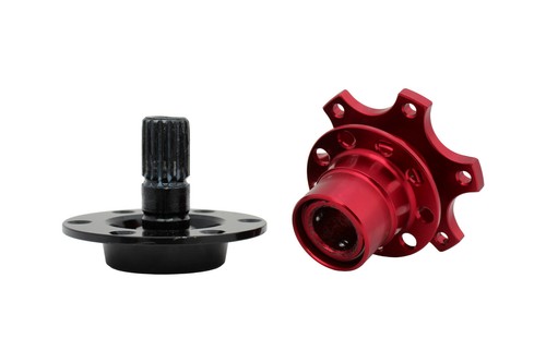 Volante deportivo F1 cromo + rojo liberación rápida boss TR para SEAT - Imagen 5 de 5