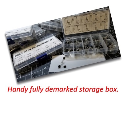 Kit 200 Transistor TO-220 Assortiti - 10 Valori NPN/PNP Per Elettronica, Con Scatola Di Plastica - Foto 4