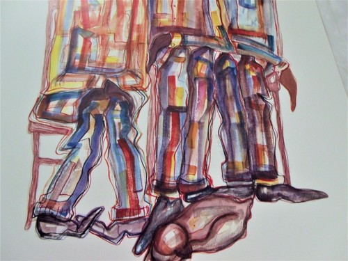 Lionel Lofton's "TALKING ABOUT THE GOOD TIMES", New, African American Art - Picture 3 of 4
