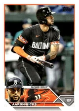 Aaron Hicks 2023 Topps Update Series #US299 MLB Orioles ID:82593