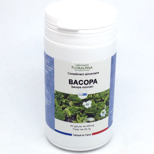 Brahmi Bio (Bacopa monnieri) - 60 gélules