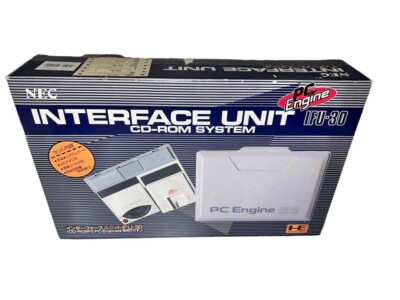 PCエンジン IFU-30 CD-ROM2 SYSTEM PC Engine CD ROM2 CDR-30 with INTERFACE UNIT IFU-30 Tested System