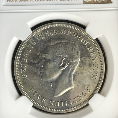 NGC Graded Great Britain 1951 Crown Festival Of Britain PL 64