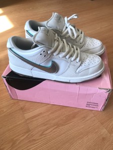 white diamond dunk sb