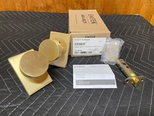 Emtek Passage Set Modern Rectangle Rosette Ro...