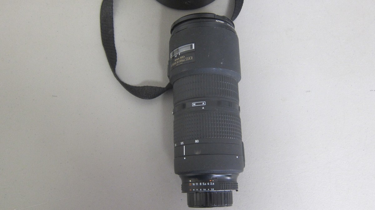 Nikon Nikkor AF 80-200mm f2.8 ED W/ Case - FREE SHIPPING | eBay