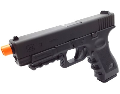 Umarex Glock 17 Gen 3 Airsoft Gun Gas Blowback + Green Gas, BBs