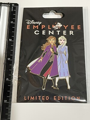 Disney DEC Pin 10 Years Of Frozen Fashion Pin - Anna Elsa Forest Outfits 2023