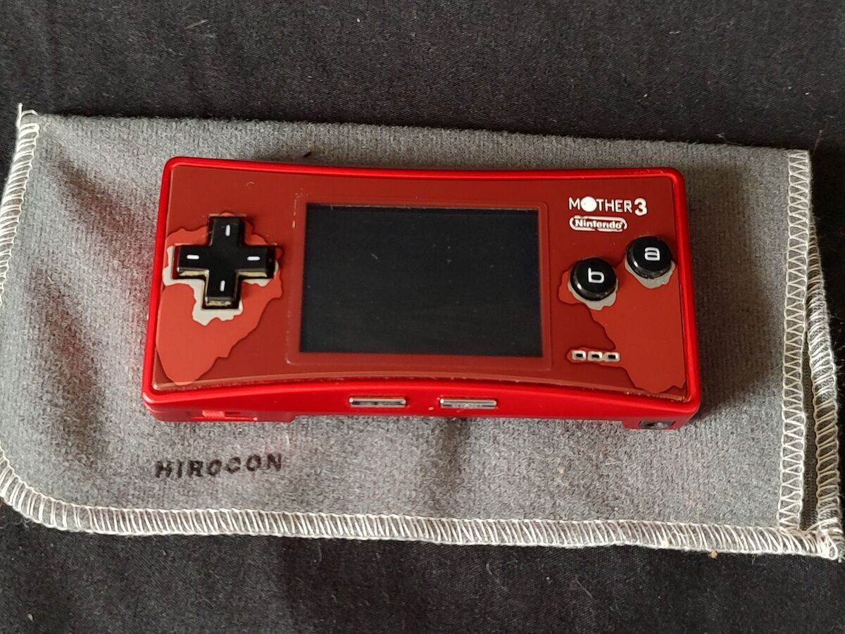 Nintendo Gameboy Micro Mother 3 limited edition console OXY Nintendo Gameboy Micro Mother 3 limited edition console OXY
