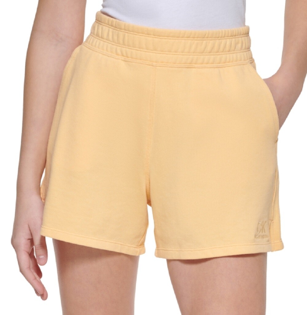 Calvin Klein Women's Midi Shorts Yellow Size Small eBay