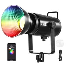 NEEWER CB300C 300W RGB LED Light, Bowens Mount, CRI97+, APP Control