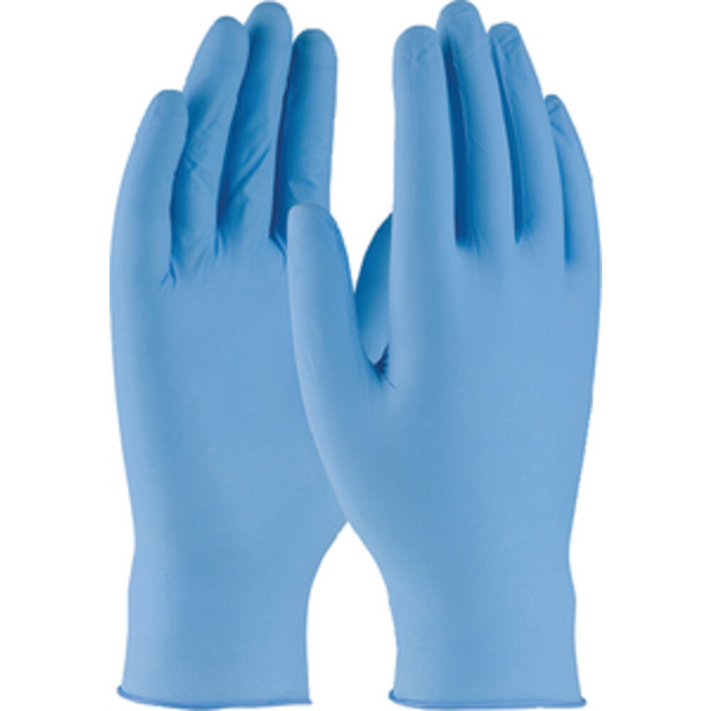 BOSS MANUFACTURING 2917XL Gloves Xlg Blue Nitrile 100Ct