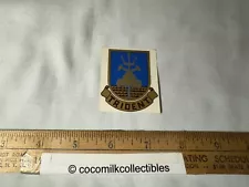 Vintage 1970's Window Decal Trident Missile Submarine US Navy USN Military