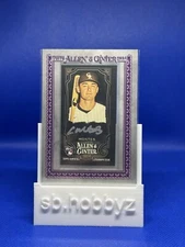 2024 Topps Allen & Ginter #MA-COM Coco Montes Framed Mini Auto Black #/25