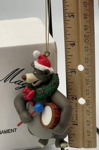 Disney Christmas Magic Ornaments W/Box Baloo Dumbo Dalmatians Set/3 - Picture 11 of 16