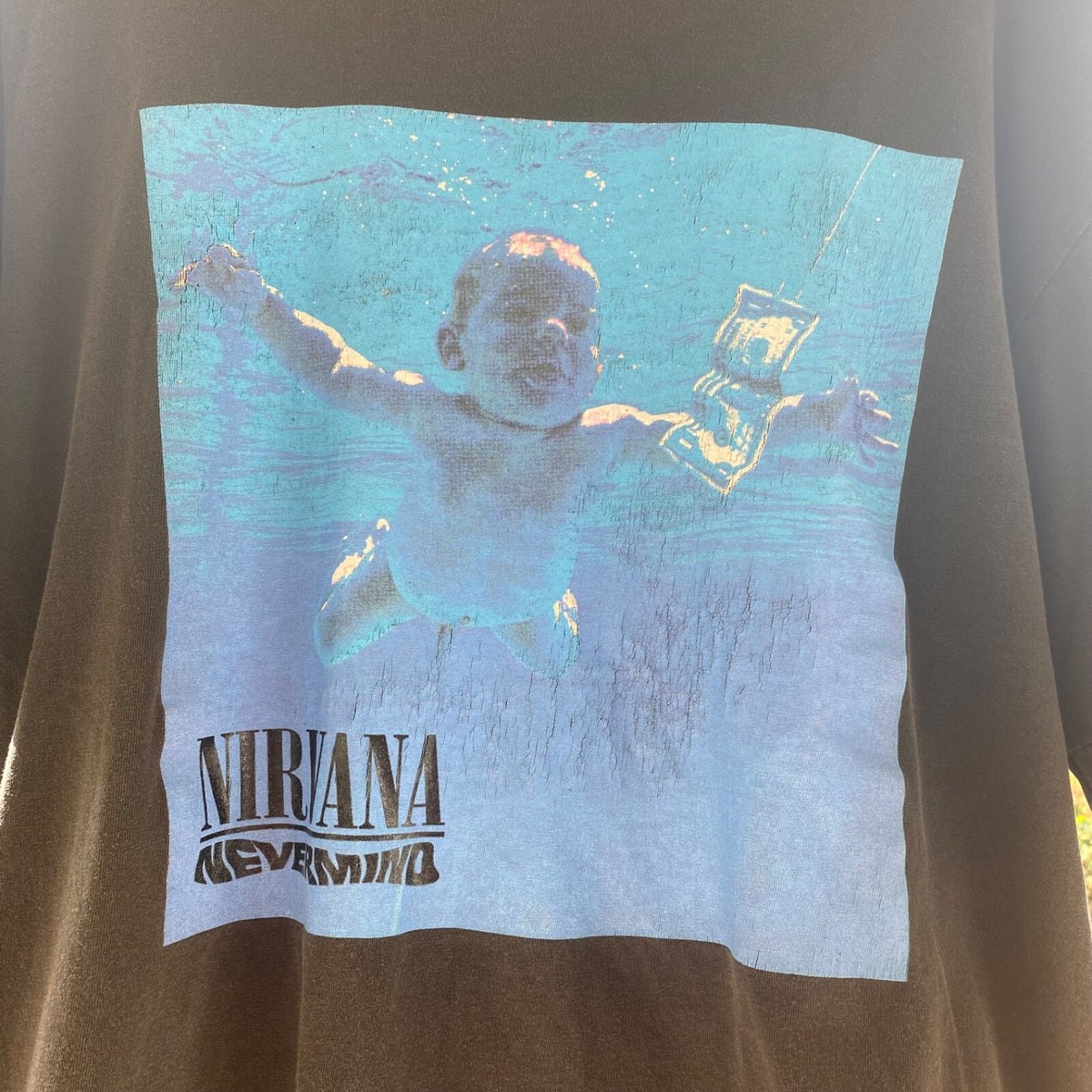 Vintage Ultra Rare Nirvana Nevermind Shirt Music Band Single