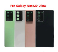 For Samsung Galaxy Note20 Ultra N9860 Battery Back Cover Glass with Camera Lens
